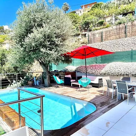 Detente Cote D'azur, Piscine Et Privatifs *