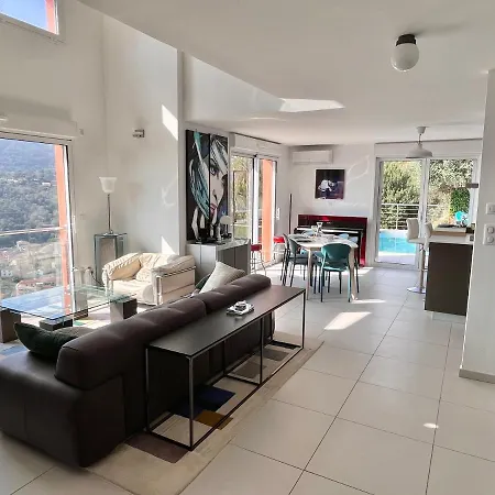 Villa Detente Cote D'azur, Piscine Et Privatifs Menton