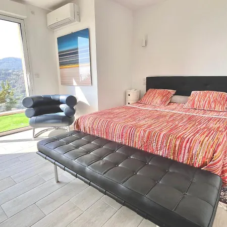 Detente Cote D'azur, Piscine Et Privatifs فيلة مينتون